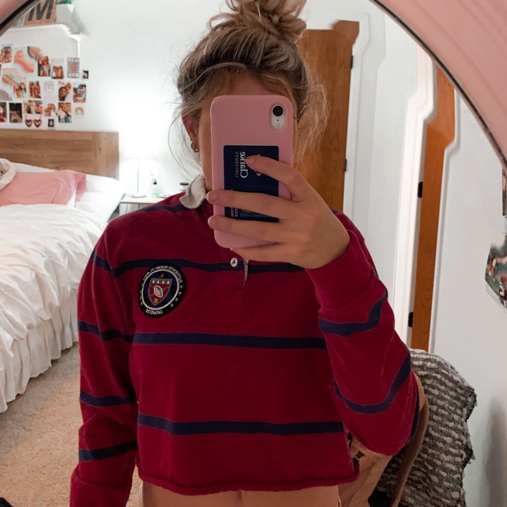 vintage polo rugby shirt 🏇🏻